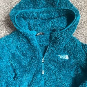 The North Face Kids Fleece Hoodie - Turquoise